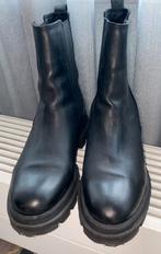 Lage platform laarzen zwart maat 40 boots dames schoenen, Zwart, Lage of Enkellaarzen, Ophalen of Verzenden, Gedragen
