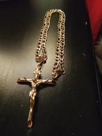 Ketting met kruis., Nieuw, Ophalen of Verzenden, Goud, Overige materialen