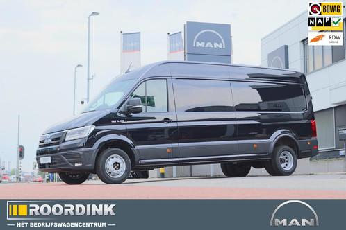 MAN TGE 5.160 Commander Automaat Zwart L4 H3 Dubbellucht Led, Auto's, Bestelauto's, Bedrijf, Te koop, ABS, Achteruitrijcamera