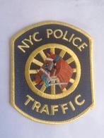 Embleem van afd. Traffic van de New York City Police., Embleem of Badge, Amerika, Marechaussee, Verzenden