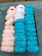 Scheepjes Cotton Mohair wit, roze, blauw (KW17), Ophalen of Verzenden, Nieuw, Breien of Haken, Wol of Garen