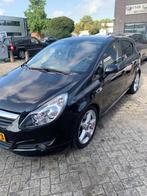 Opel Corsa 1.6 Turbo GSI 5D 2008 Zwart VXR uitgevoerd, Ophalen of Verzenden