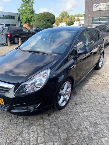 Opel Corsa 1.6 Turbo GSI 5D 2008 Zwart VXR uitgevoerd  beschikbaar voor biedingen