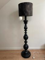 Vloerlamp met velvet donker groene kap, Ophalen of Verzenden, Zo goed als nieuw, 150 tot 200 cm