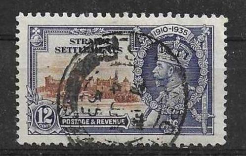 Maleisië (Straits Settlements) Michel 190 gestempeld, Postzegels en Munten, Postzegels | Azië, Gestempeld, Zuidoost-Azië, Ophalen of Verzenden