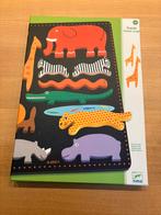 Djeco puzzel botablo jungle, Ophalen of Verzenden, 10 tot 50 stukjes, Zo goed als nieuw