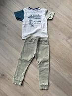 Setje – T-shirt & joggingbroek – Noppies – maat 104, Ophalen of Verzenden, Gebruikt, Jongen, Setje