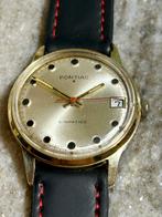 Vintage Pontiac Sympatico Mechanisch Horloge, Overige merken, Overige materialen, Met bandje, Verzenden