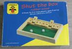 Shut the Box Spel, Hobby en Vrije tijd, Gezelschapsspellen | Bordspellen, Gebruikt, Ophalen of Verzenden, Een of twee spelers