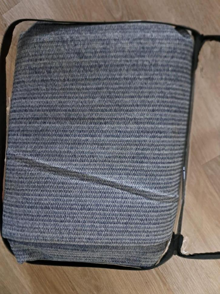 (Voor)tent vloerkleed - blauwgrijs - lichtgewicht - 6x2,5m, Caravans en Kamperen, Kampeeraccessoires, Zo goed als nieuw, Ophalen of Verzenden