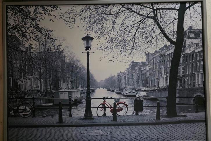 Brouwersgracht Amsterdam Vilshult-serie Ikea, Antiek en Kunst, Kunst | Schilderijen | Modern, Ophalen