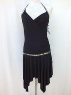 Mooie zwarte jurk mt S merk Hirondelle Paris NIEUW, ., Zwart, Nieuw, Ophalen of Verzenden