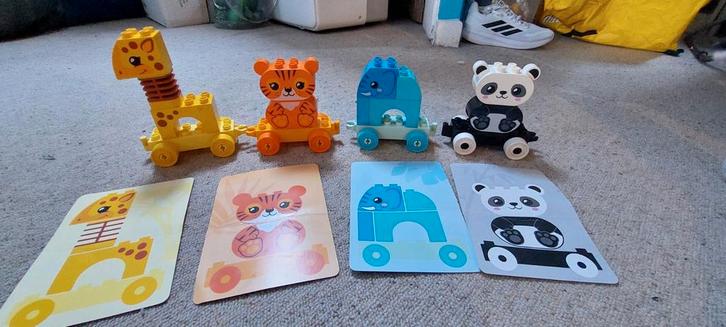 Duplo Dierentrein, Kinderen en Baby's, Speelgoed | Duplo en Lego, Gebruikt, Duplo, Ophalen of Verzenden