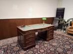 Klassiek Engels Chesterfield Bureau Partnerdesk, Antiek en Kunst, Ophalen