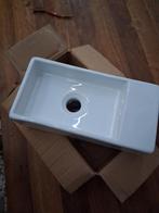 Fontein glans wit INK Versus porselein rechts 36x18x9 cm, Ophalen of Verzenden, Nieuw