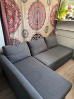 grijze hoek slaapbank (IKEA FRIHETEN), Ophalen, Gebruikt, Tweepersoons, 140 cm