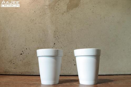 2 Droog Design X Rosenthal – Visser & Kwakkel – Pols Potten, Huis en Inrichting, Keuken | Servies, Zo goed als nieuw, Kop(pen) en/of Schotel(s)