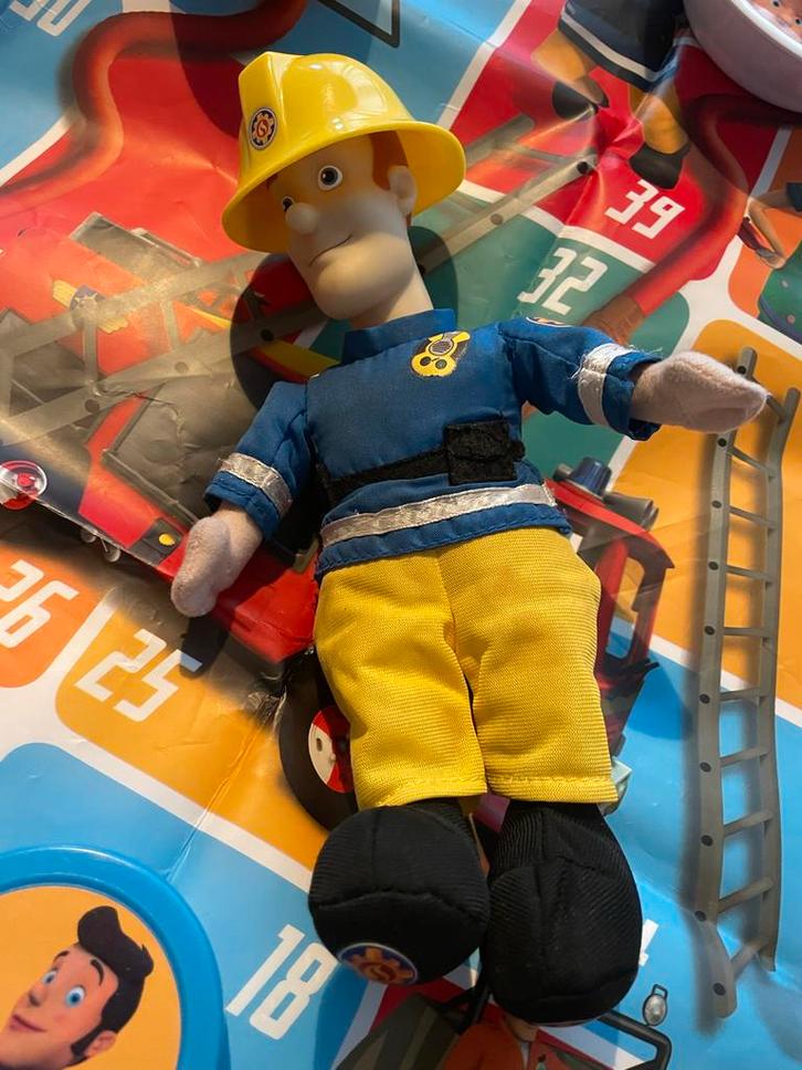 ( Playmobil) Brandweerman Sam Set, Kinderen en Baby's, Speelgoed | Playmobil, Gebruikt, Los playmobil, Ophalen of Verzenden