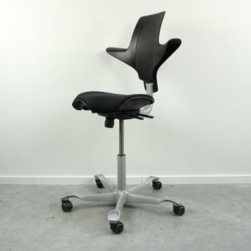 HAG Capisco Puls 8020 Bureaustoelen | Zadelzit | Zwart beschikbaar voor biedingen