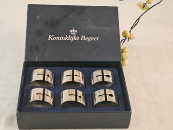 6 vintage servetringen koninklijke Begeer beschikbaar voor biedingen