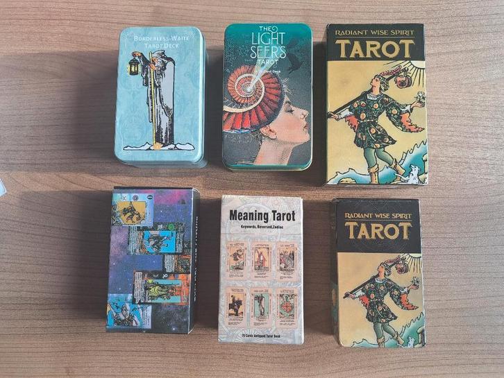 Diverse nieuwe Engelse Tarot decks te koop., Boeken, Esoterie en Spiritualiteit, Nieuw, Overige typen, Tarot of Kaarten leggen