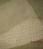 Antislip ondertapijtje 70 x 55 cm, Neutraa,l, 50 tot 100 cm, Nieuw, Crème