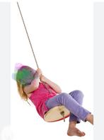 Houten schotel schommel / Monkey Swing, Kinderen en Baby's, Speelgoed | Buiten | Speeltoestellen, Ophalen, Nieuw, Schommel