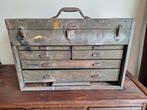 Antieke Werk Ladekist/Gereedschap Kastje, Antiek en Kunst, Curiosa en Brocante, Ophalen of Verzenden