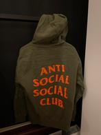 Anti Social Social Club x Undefeated Khaki hoodie | M, Anti Social Social Club, Maat 48/50 (M), Ophalen of Verzenden, Zo goed als nieuw