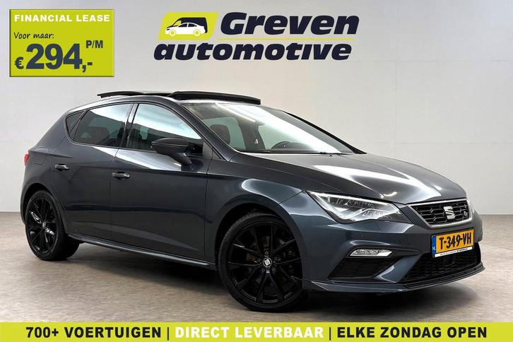 SEAT Leon 2.0 191PK TSI FR | Pano | Sfeerverl. | Virtual | C, Auto's, Seat, Bedrijf, Te koop, Leon, Achteruitrijcamera, Airconditioning