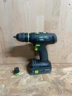 Festool t18 +3 accuboormachine, Doe-het-zelf en Verbouw, Gereedschap | Boormachines, Ophalen of Verzenden, Zo goed als nieuw, Boor- en Schroefmachine