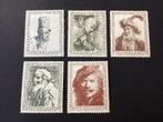 1956, Zomerzegels Rembrandt ,671-575, Postzegels en Munten, Verzenden, Na 1940, Postfris