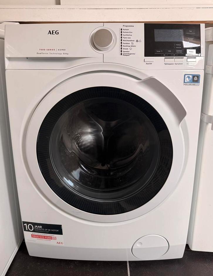 AEG wasdroog combinatie 7000 serie, Witgoed en Apparatuur, Was-droogcombinaties, Zo goed als nieuw, 85 tot 90 cm, Ophalen of Verzenden