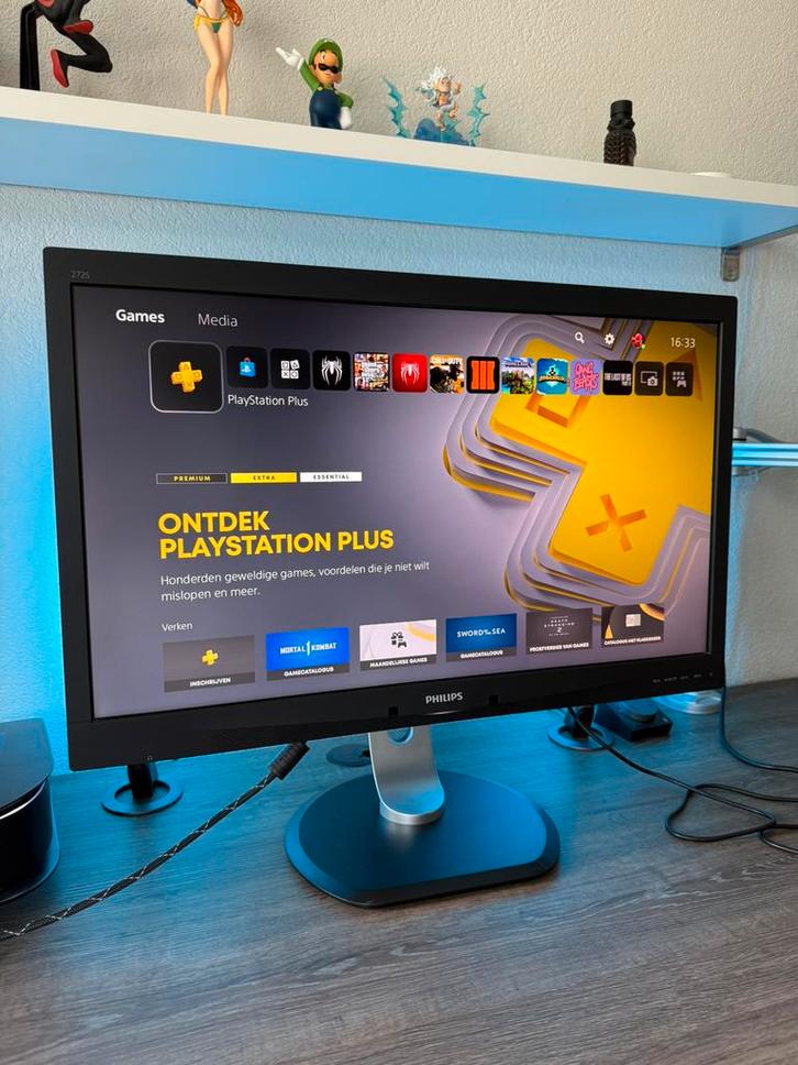Philips 272S4L 27 inch Monitor – 1440p QHD, Computers en Software, Monitoren, Zo goed als nieuw, 60 Hz of minder, DisplayPort