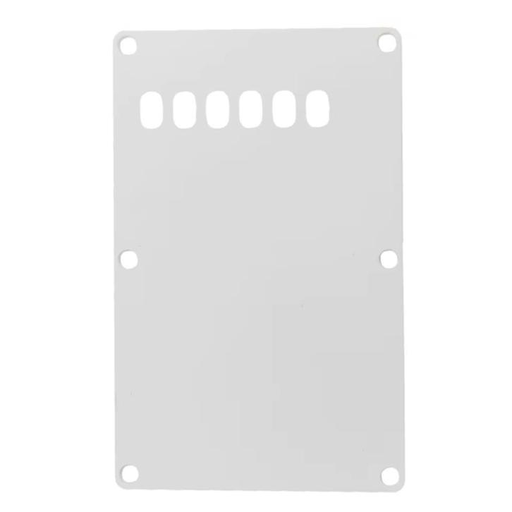Tremolo backplate wit 6 out of center gaats 1ply, Muziek en Instrumenten, Instrumenten | Onderdelen, Nieuw, Elektrische gitaar