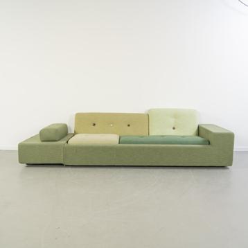 1 Vitra Hella Jongerius Poldersofa Groen mix XL Nieuw beschikbaar voor biedingen