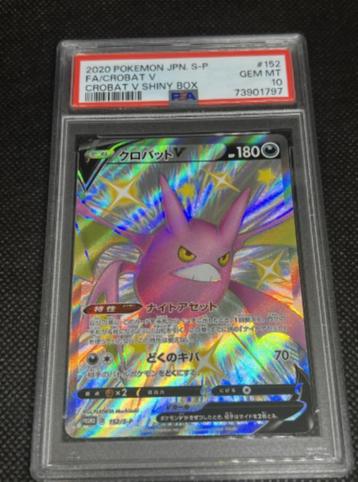 Pokemon Crobat 152 s-p promo Shiny Box PSA 10 beschikbaar voor biedingen