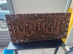 Houtgesneden Paneel  Indonesisch Balinees, Ophalen of Verzenden