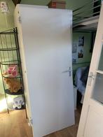 Simpele witte binnendeur, Ophalen, Gebruikt