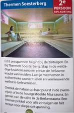 Kortingsbon Thermen Soesterberg, Twee personen, Kortingsbon, Spa of Sauna