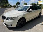 Skoda Octavia Combi 1.6 TDI Greenline Businessline Navi APK, Euro 5, Stof, Gebruikt, Zwart