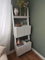 Wandkast (wandrek in ladderstijl) met deuren - Wit, Ophalen, Met deur(en), Overige materialen, 50 tot 100 cm