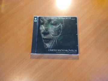 2-CD Dmitri Shostakovich - Mūza Rubackytė beschikbaar voor biedingen