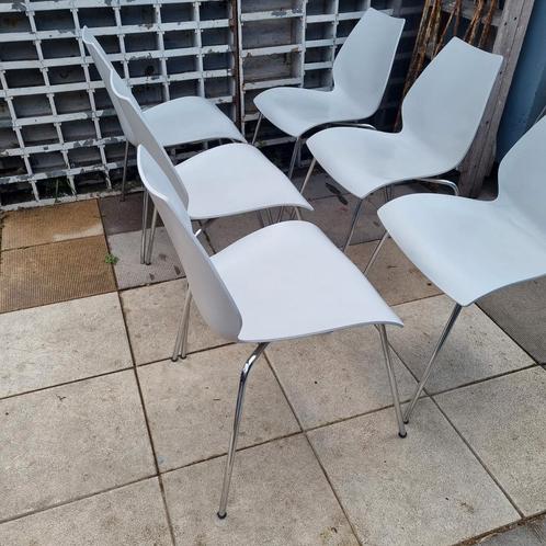 Stoelen chairs Maui van Kartell, Huis en Inrichting, Stoelen, Gebruikt, Wit, Ophalen