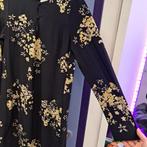 Studio Anneloes zwarte travelstof jurk gele bloemen L 48109, Kleding | Dames, Jurken, Studio Anneloes, ., Zwart, Maat 42/44 (L)