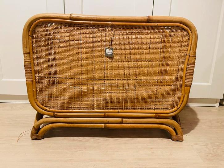 Rotan rechthoekige opberg bak voor bv planten of lectuur, Huis en Inrichting, Woonaccessoires | Krantenbakken en Lectuurbakken