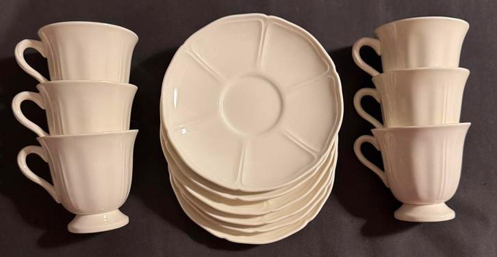 Wedgwood servies - Queens shape, Huis en Inrichting, Keuken | Servies, Zo goed als nieuw, Kop(pen) en/of Schotel(s), Wedgwood