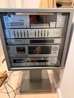 Akai cube met inhoud vintage stereo set zeer nette staat, Ophalen, Zo goed als nieuw, Akai
