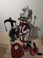 Complete MODERNE dames golfset/ als NIEUW/ luxe tas/trolley, Sport en Fitness, Golf, Ophalen of Verzenden, Zo goed als nieuw, Set