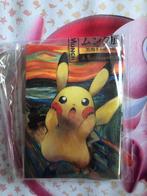 Pokémon Pikachu & Eevee Munch The Scream Mini Binder File, Verzenden, Nieuw, Sleeves of Kaarthoesjes